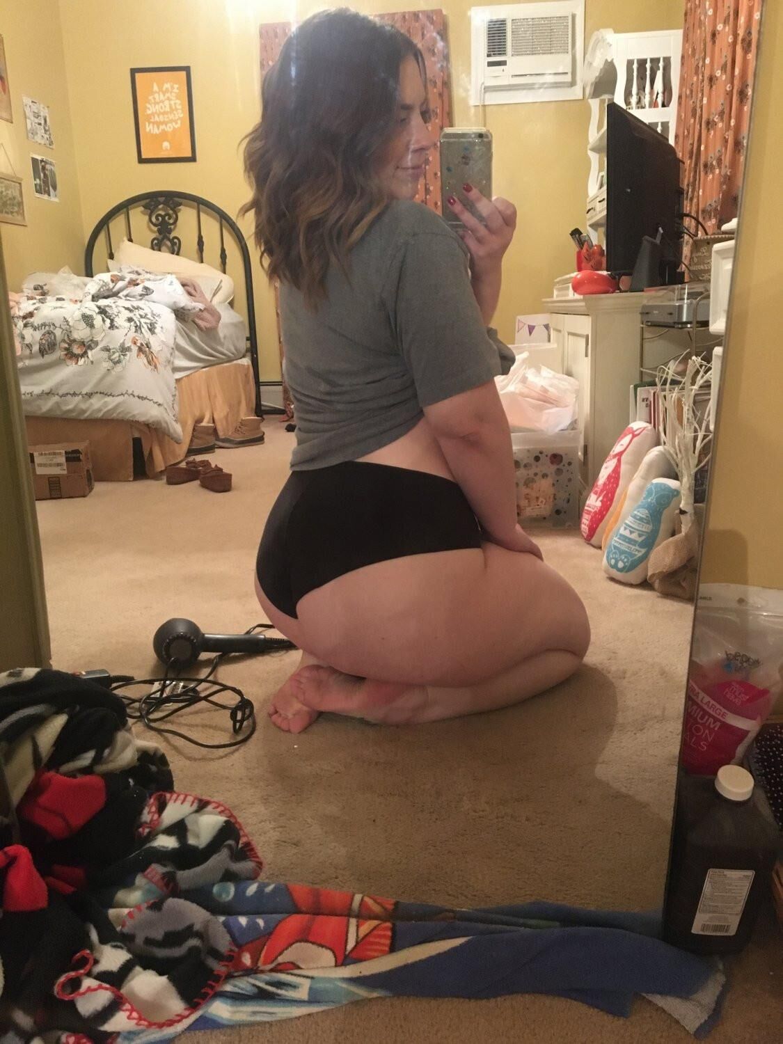 Mãe Chub de selfie