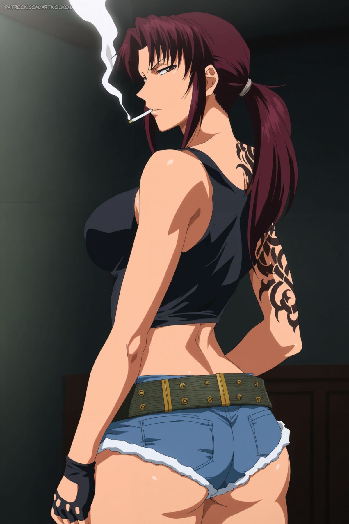 [Artkoikoi] Rebeca Lee Revy (Black Lagoon) [AI erzeugt]