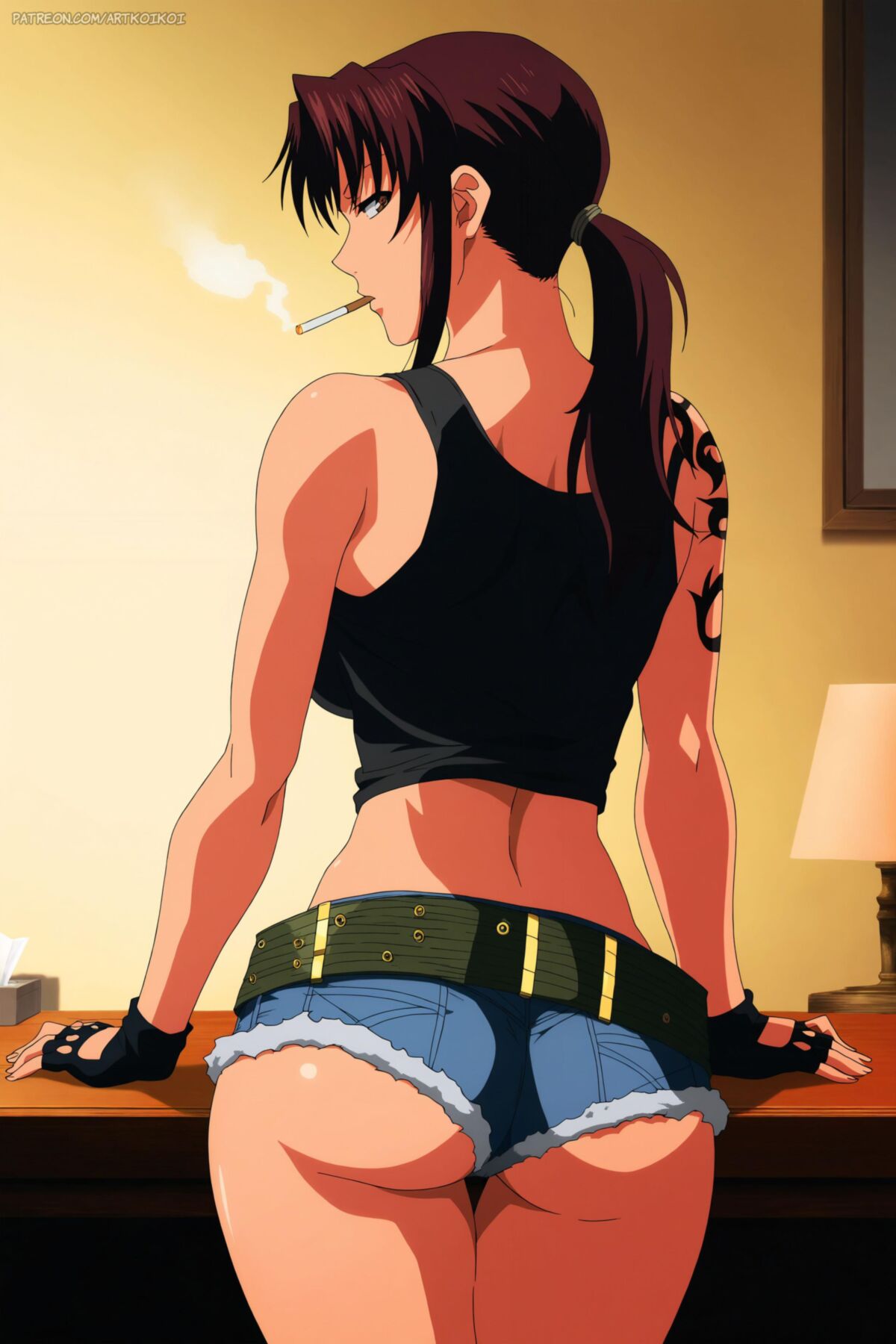 [Artkoikoi] Rebeca Lee Revy (Black Lagoon) [AI erzeugt]