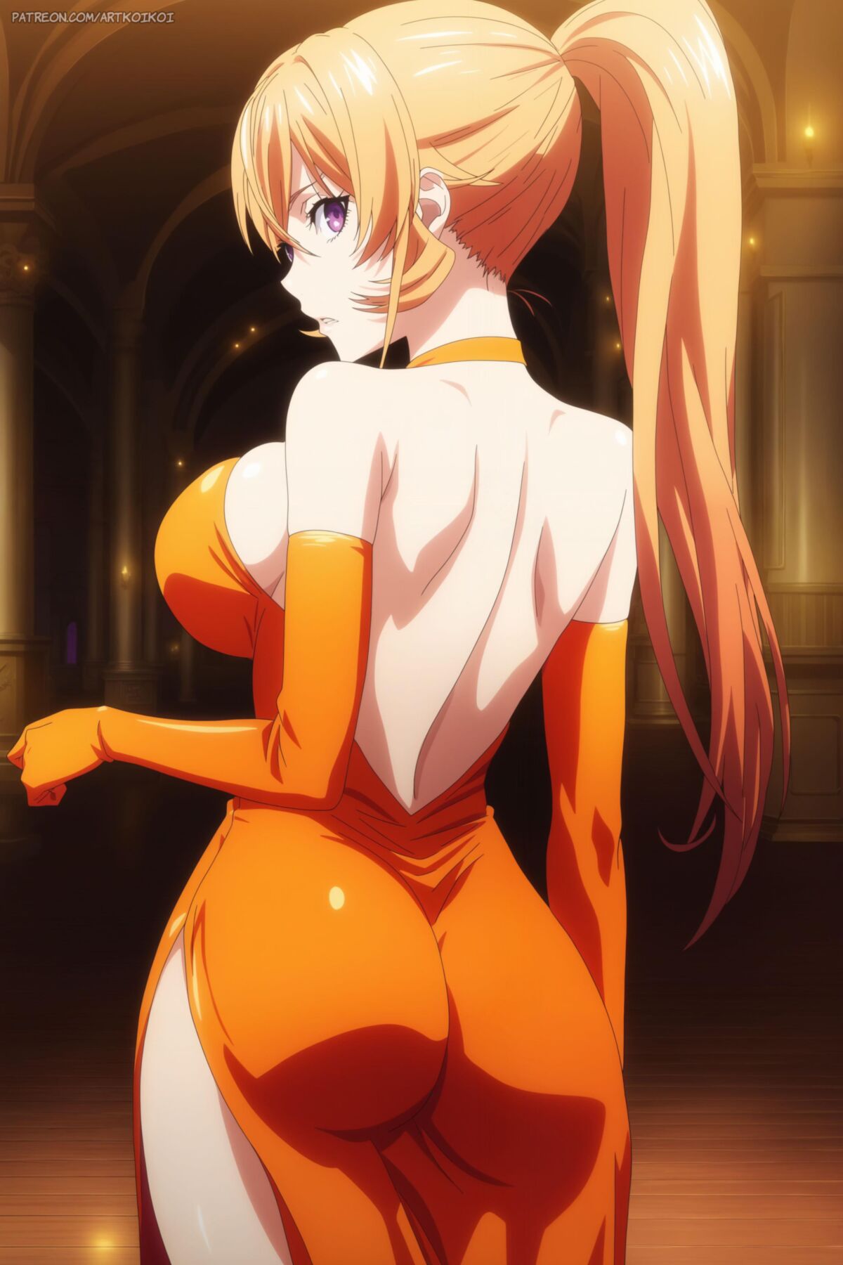 [Artkoikoi] Erina Nakiri (Food Wars) (KI erzeugt)