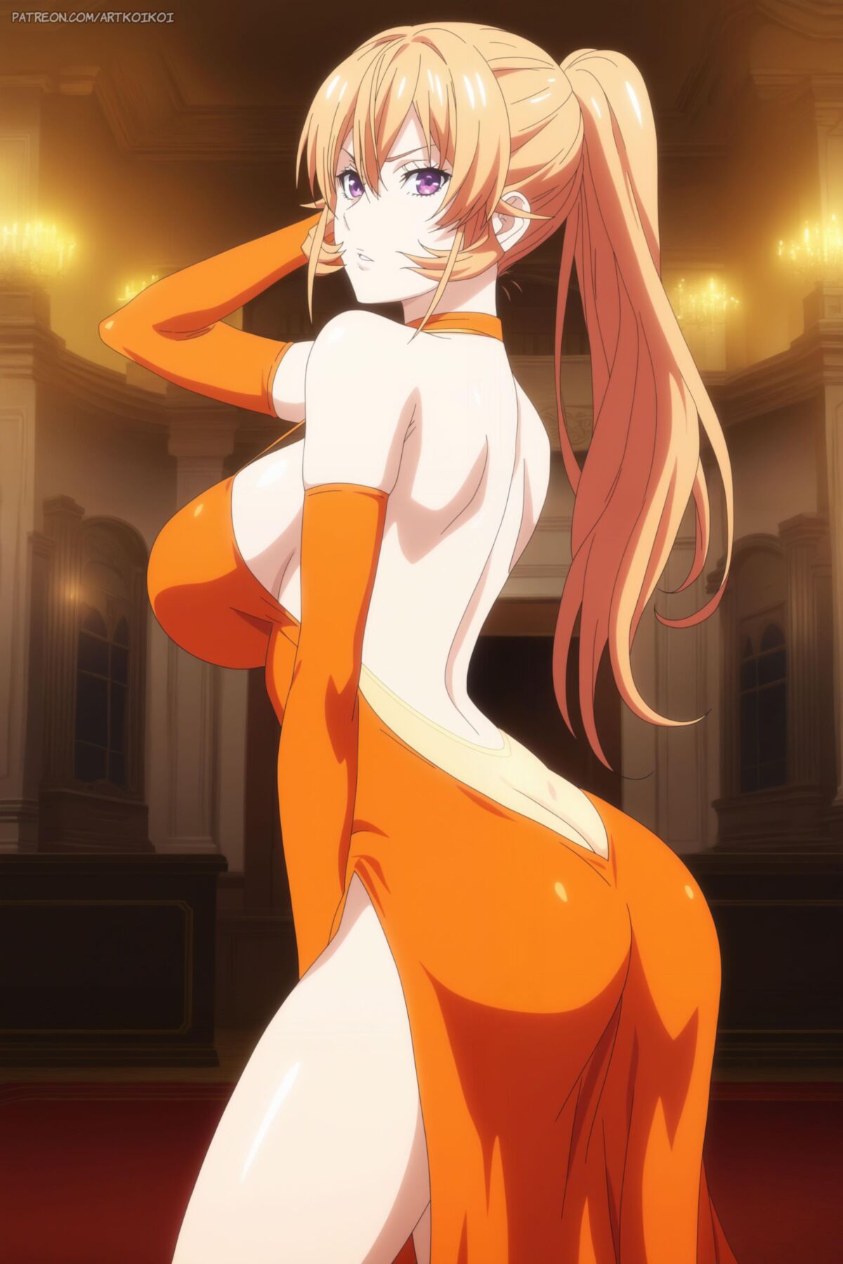 [Artkoikoi] Erina Nakiri (Food Wars) (KI erzeugt)