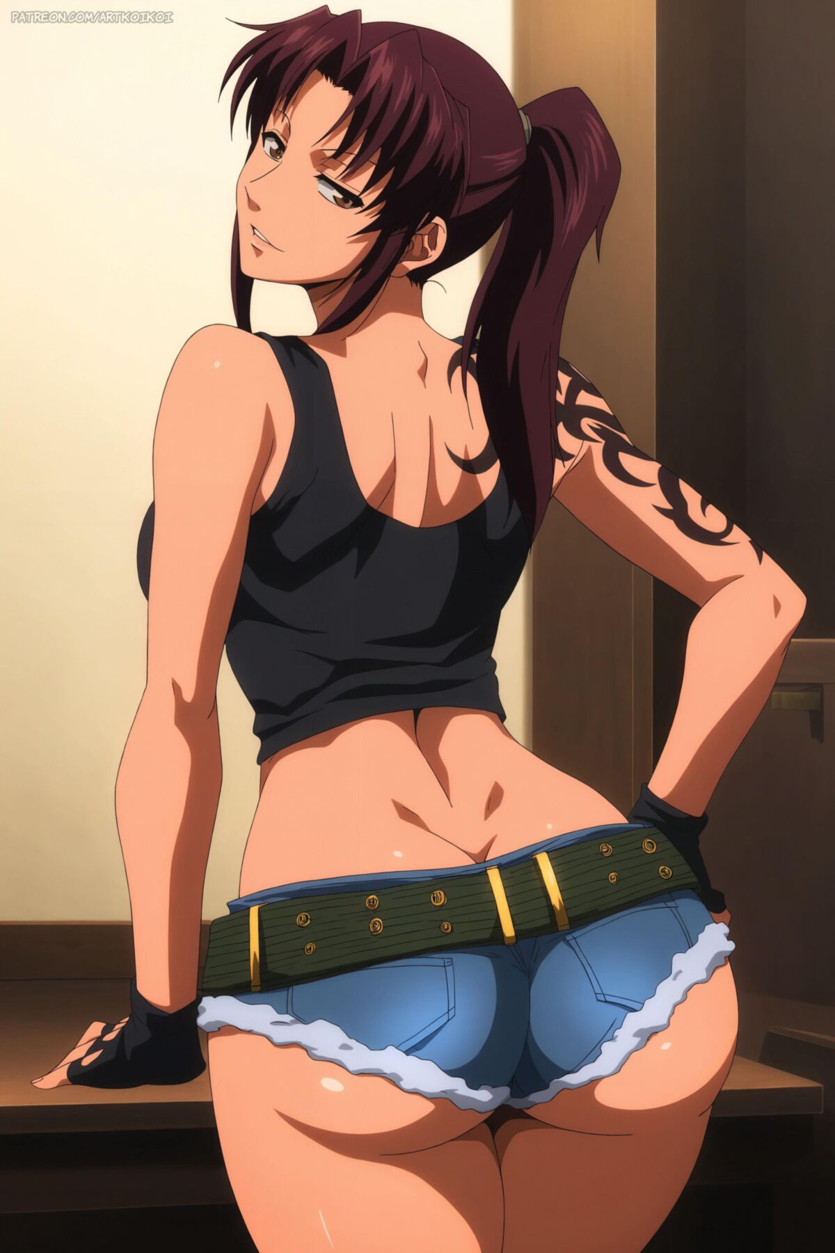 [Artkoikoi] Rebeca Lee Revy (Black Lagoon) [AI erzeugt]