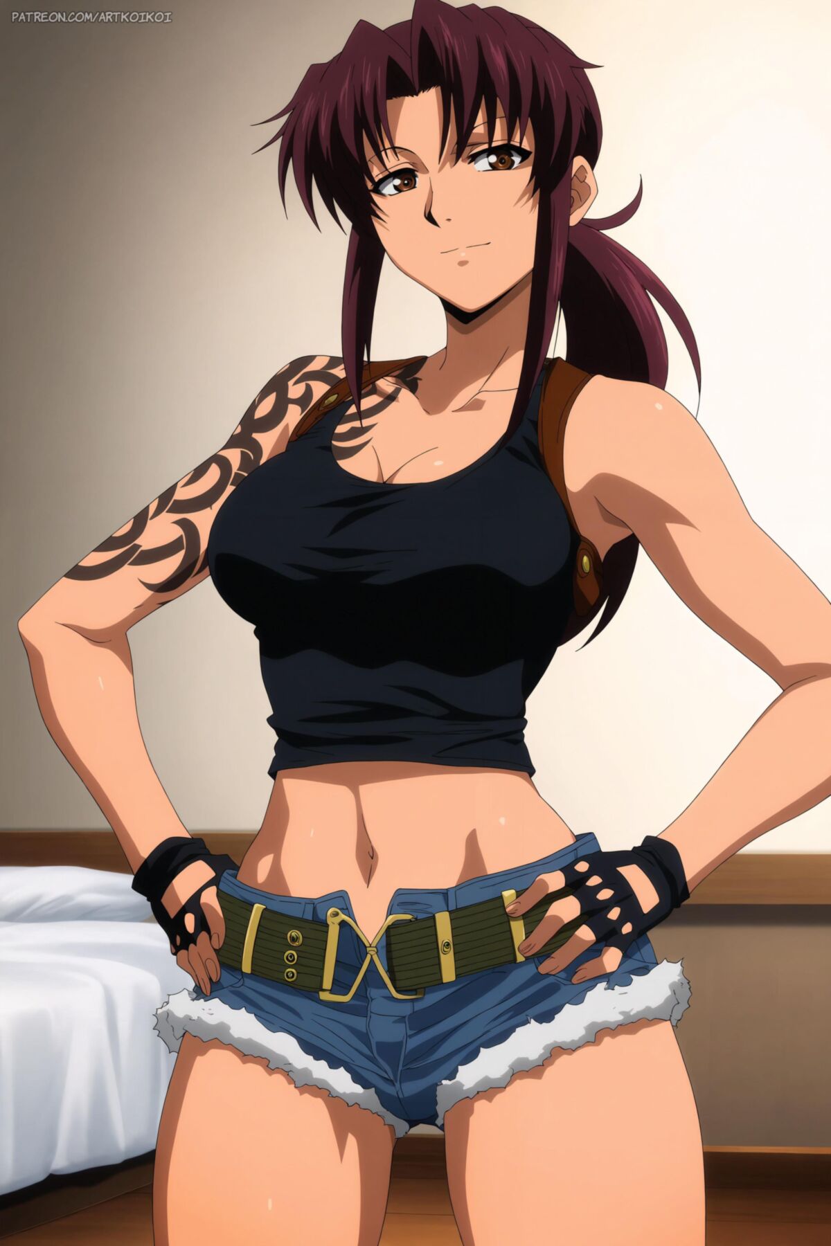 [Artkoikoi] Rebeca Lee Revy (Black Lagoon) [AI erzeugt]