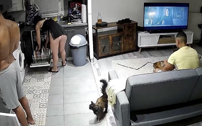 Un poco de culo que se asomaba
