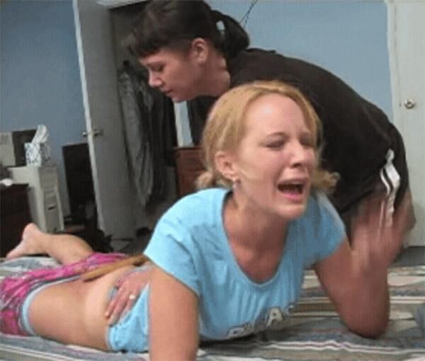 School Ma'am Spanking Caning Schoolgirl 