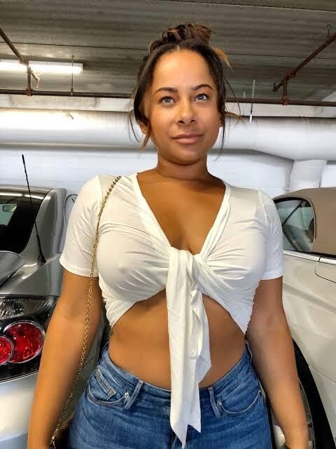 Ciera Rogers in The Wild CANDID Booy Pic