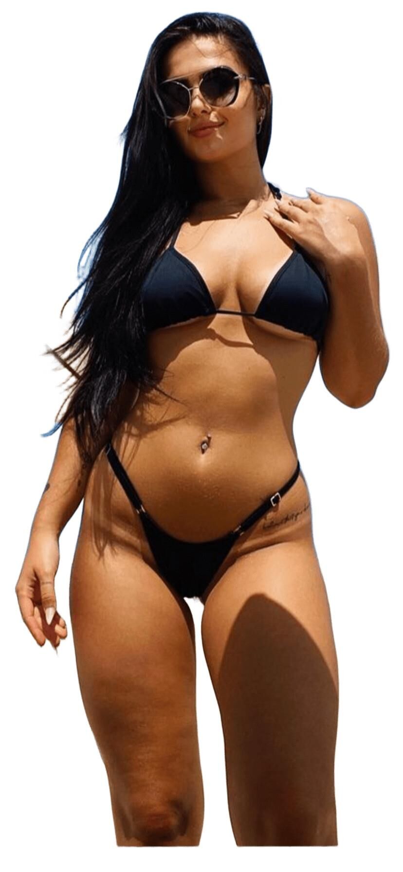 Latina Cute Big Butt Stickers 