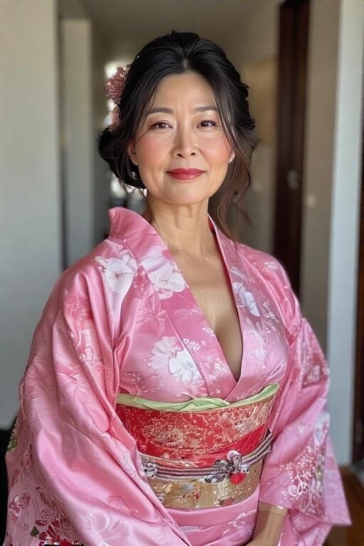 Ai reife Kimono -Dame
