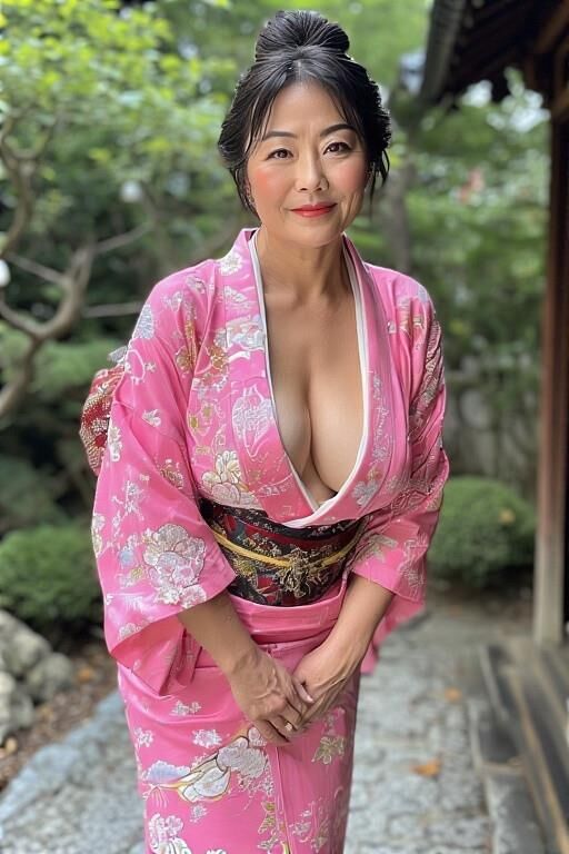 Ai reife Kimono -Dame