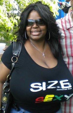 Top Busting Black Tits