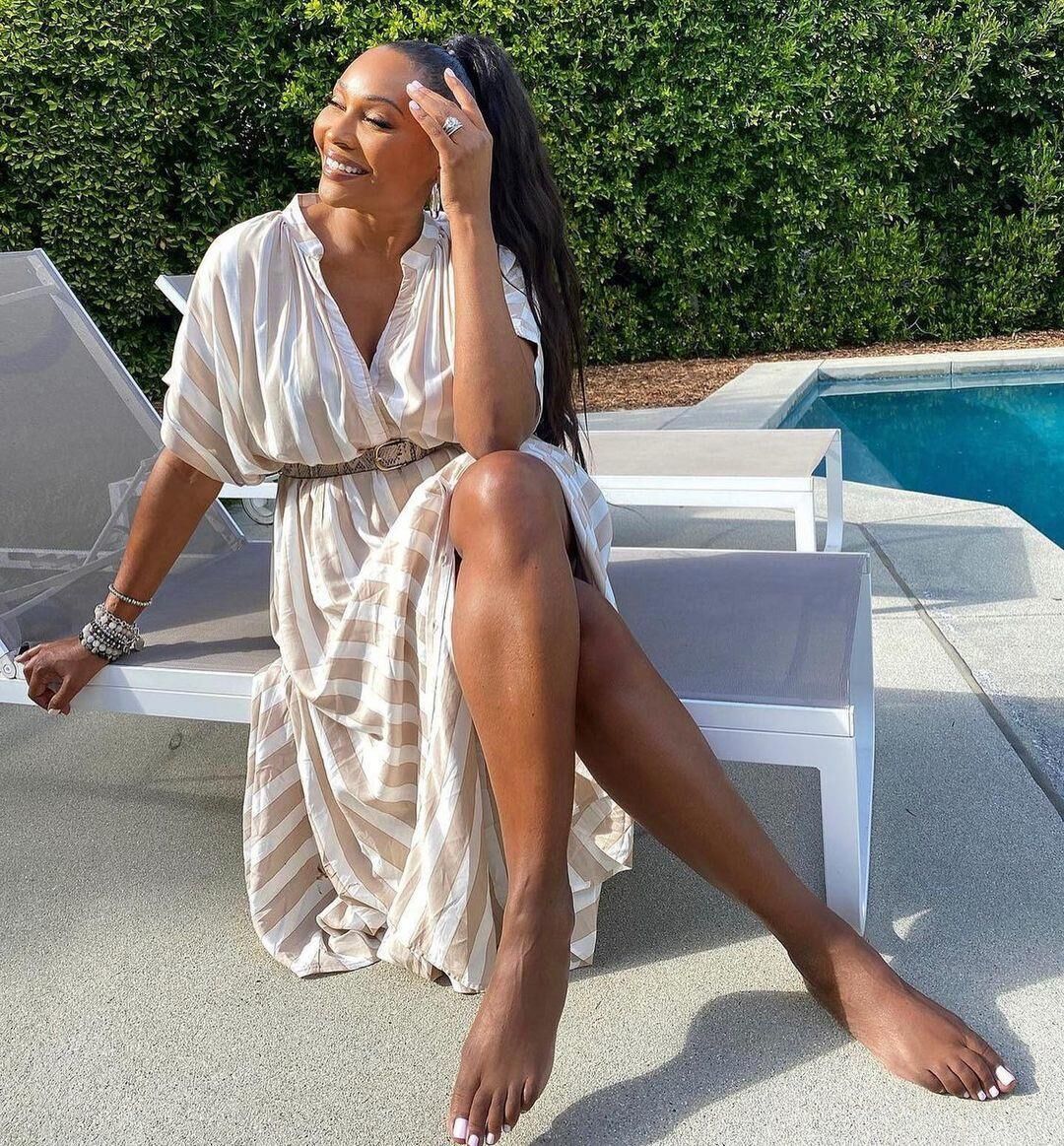 Cynthia Bailey’ Housewife feet