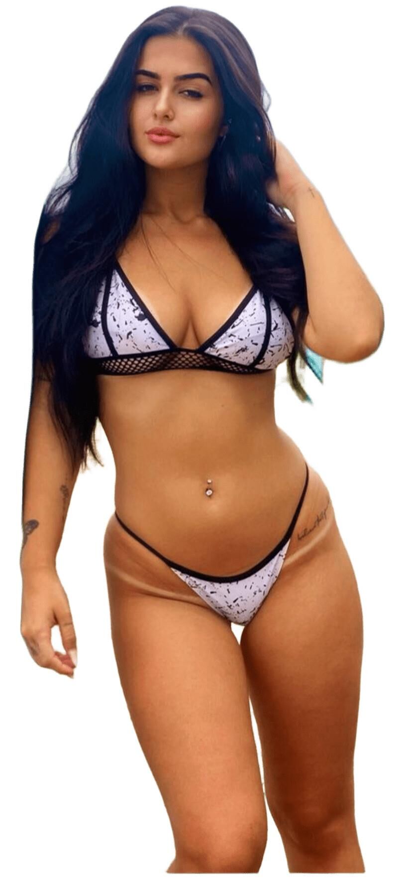 Latina Cute Big Butt Stickers 