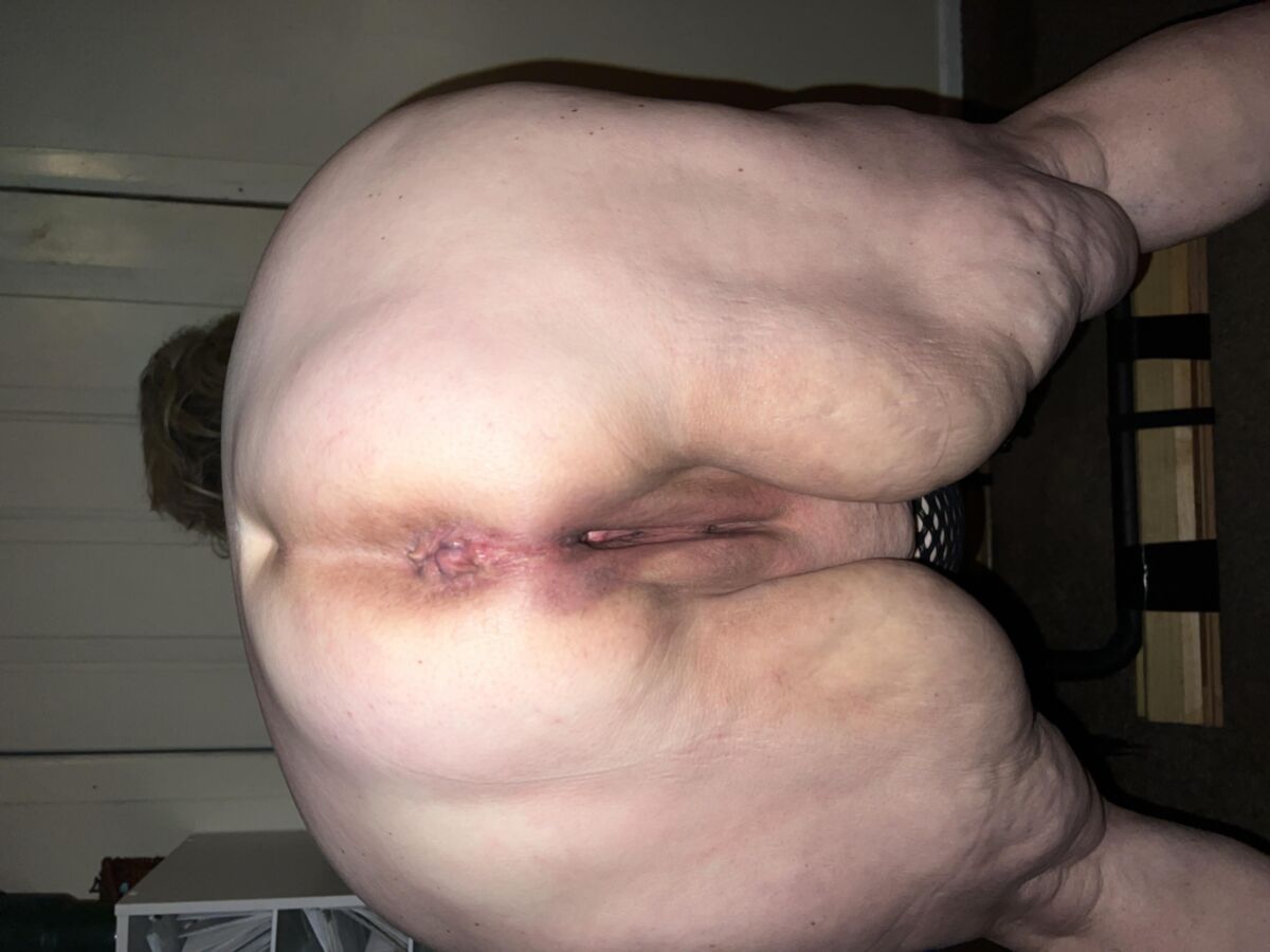 BBW wife's fat ass and fat pussy