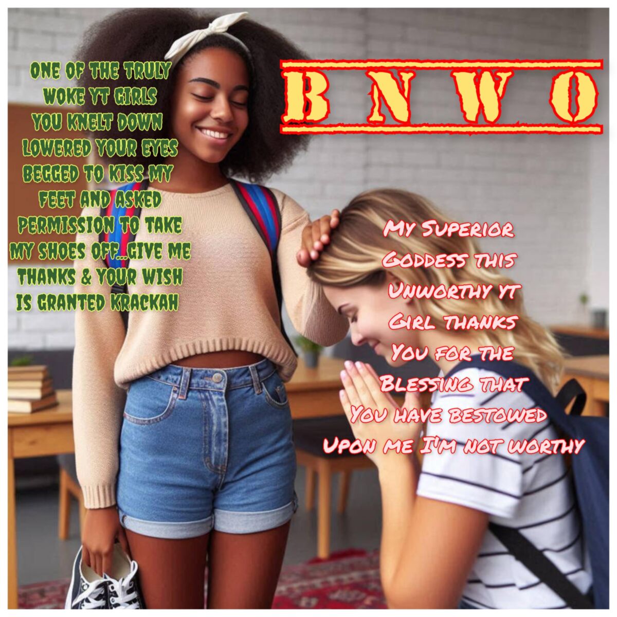 Brainwashing For Reluctant Bitchy Blondes