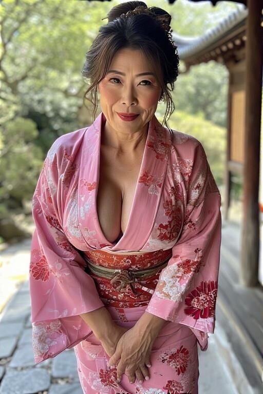 Ai reife Kimono -Dame