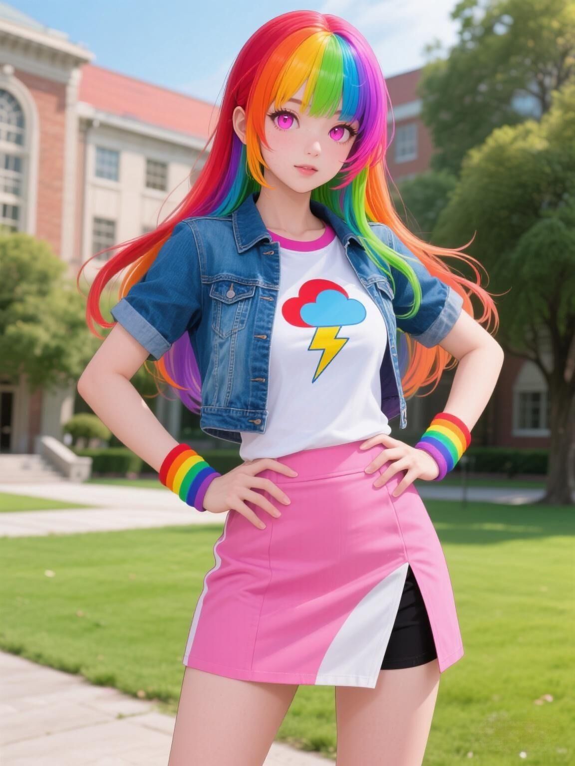 Schöne MLP Human Teens Anime Ai