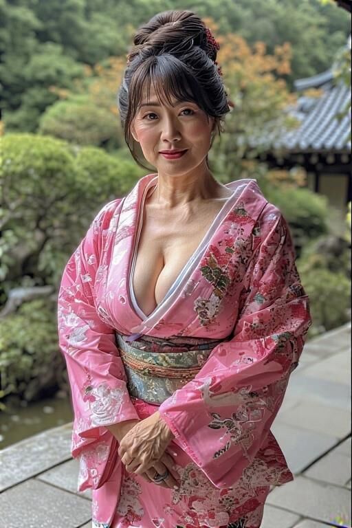 Ai reife Kimono -Dame