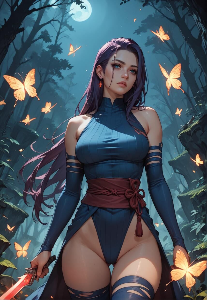 Marvel Psylocke wird gefickt und nackt