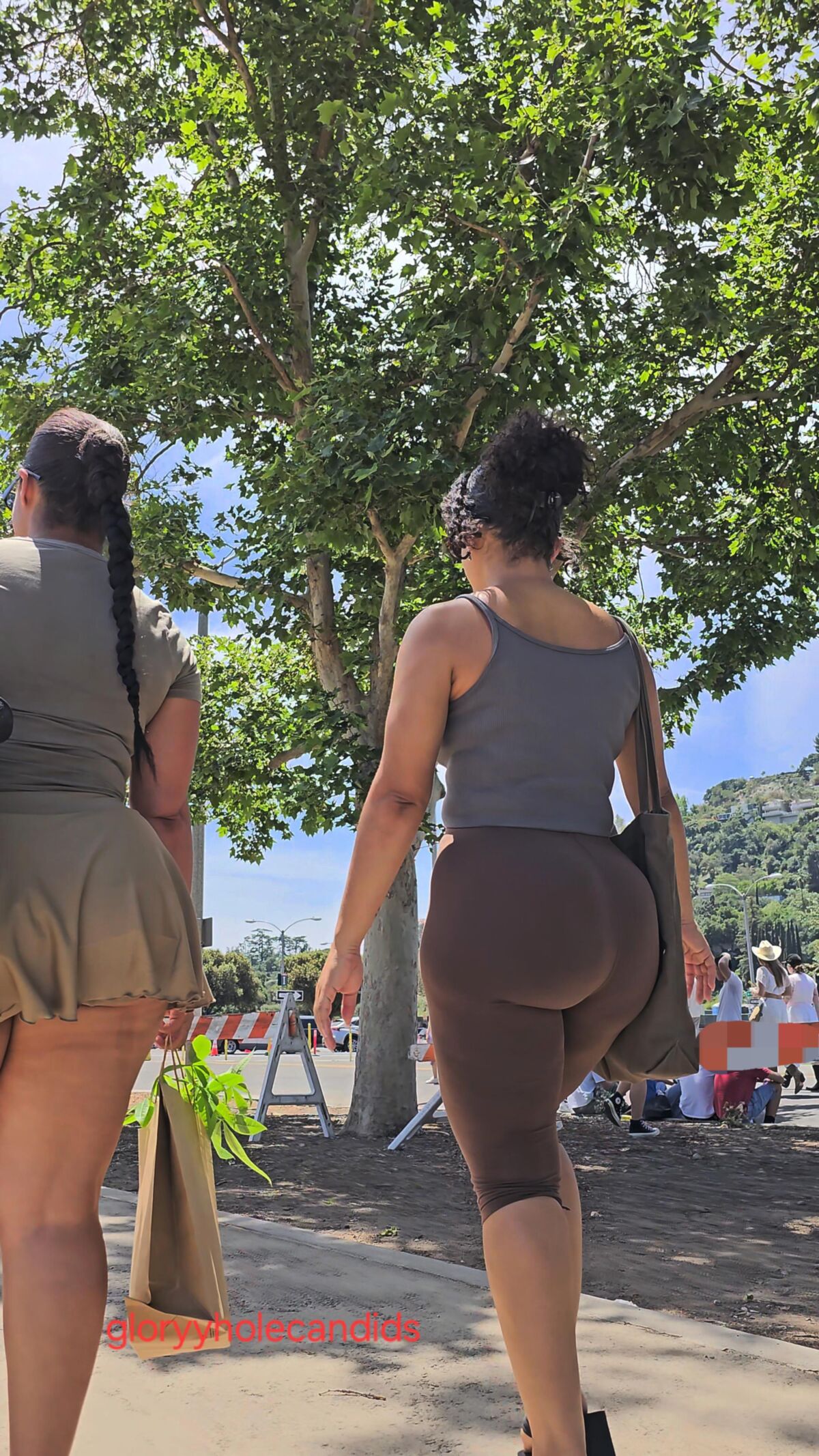Ciera Rogers in The Wild CANDID Booy Pic
