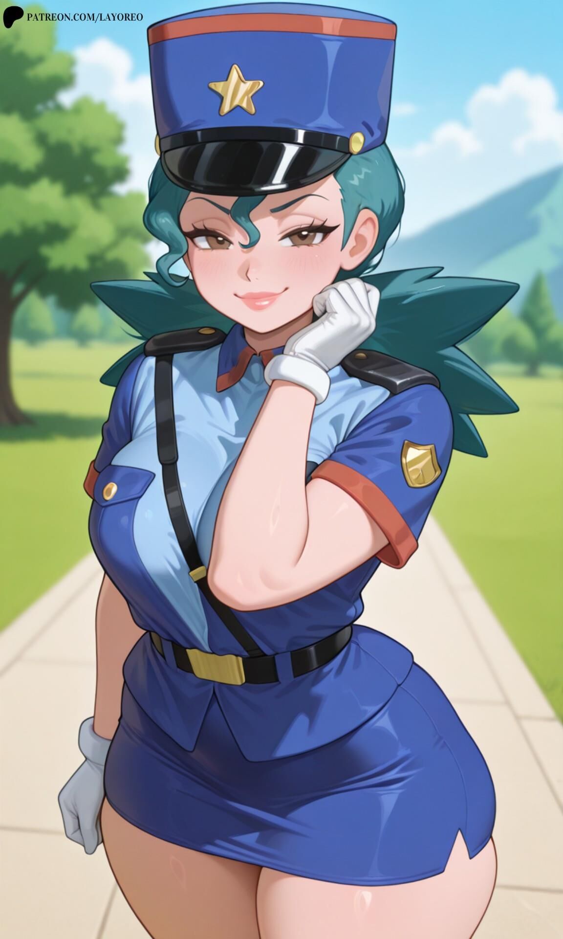 Officerjenny Pokemonrgb von Layoreo