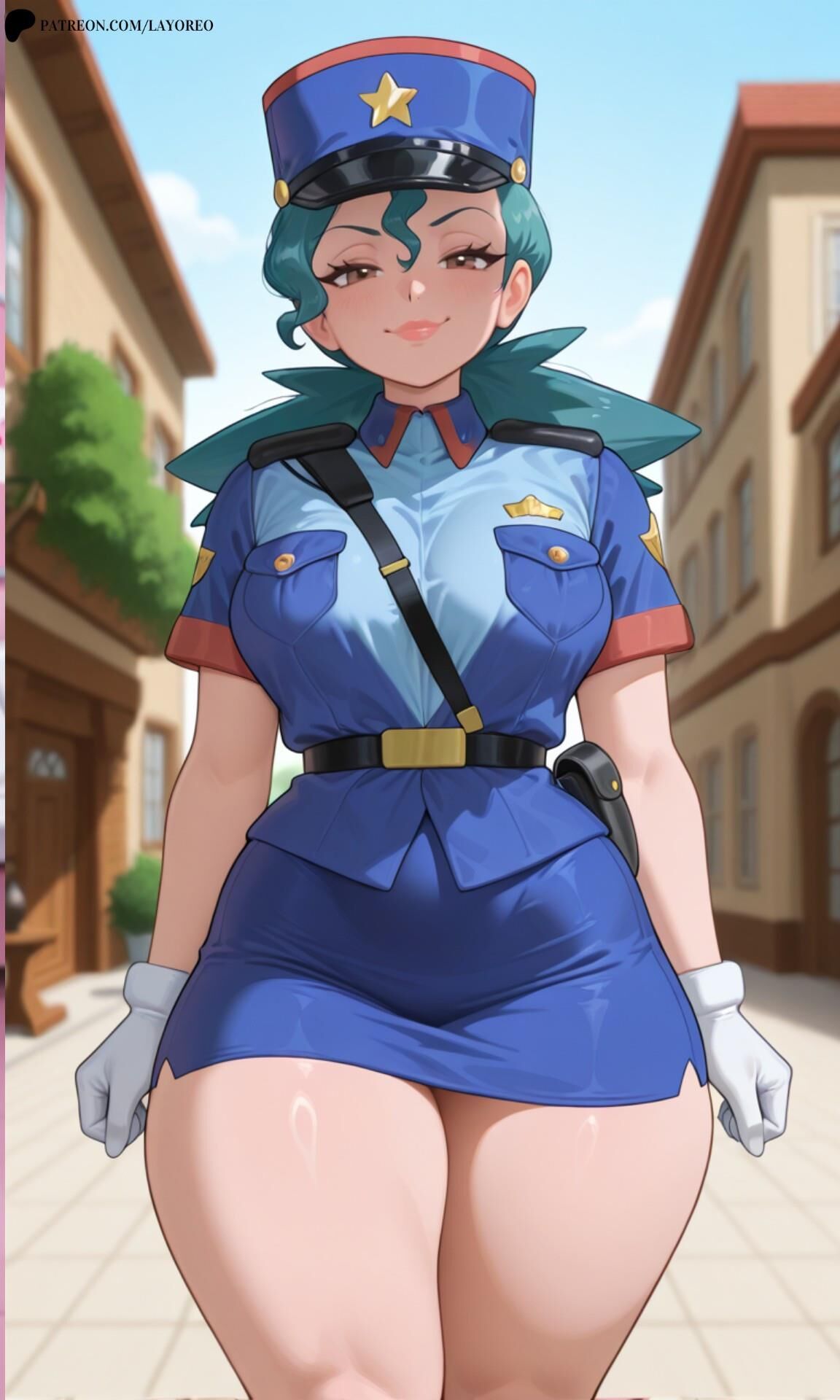 Officerjenny Pokemonrgb von Layoreo
