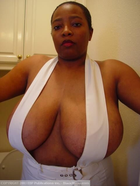 Top Busting Black Tits