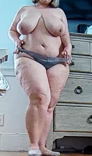 BBW Wife Getting Undressed