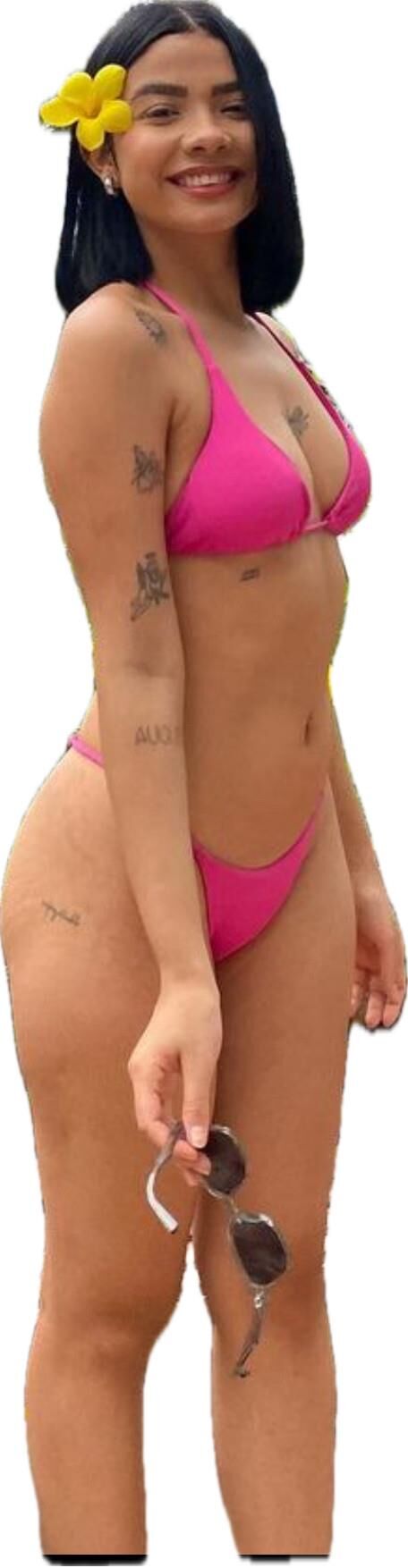 Latina Cute Big Butt Stickers 