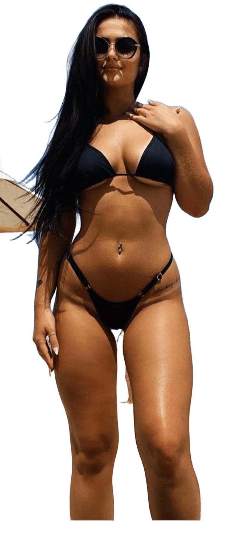 Latina Cute Big Butt Stickers 