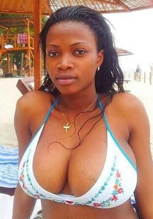 Top Busting Black Tits