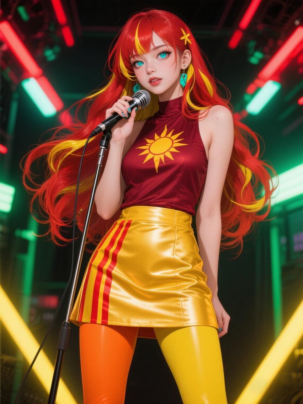 Schöne MLP Human Teens Anime Ai