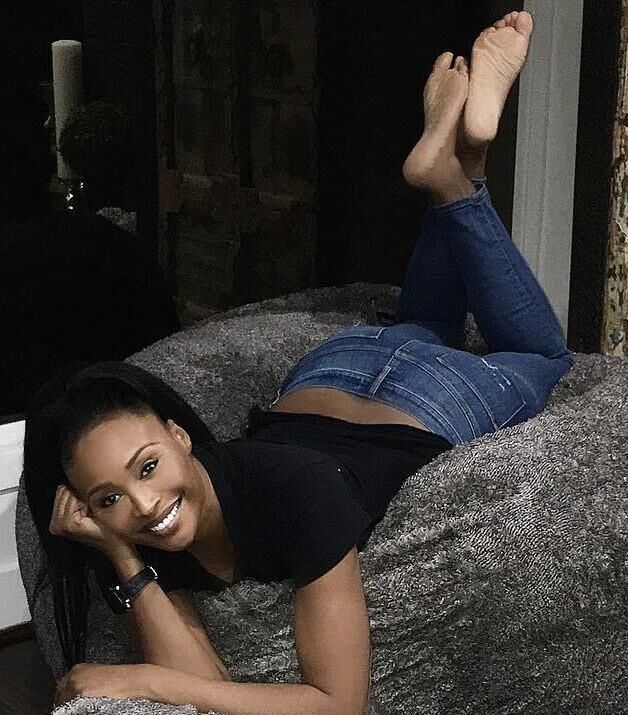 Cynthia Bailey’ Housewife feet