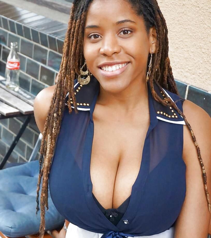 Top Busting Black Tits