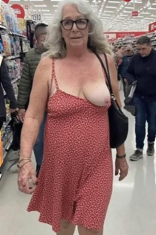 Schlaffe Frauen einkaufen