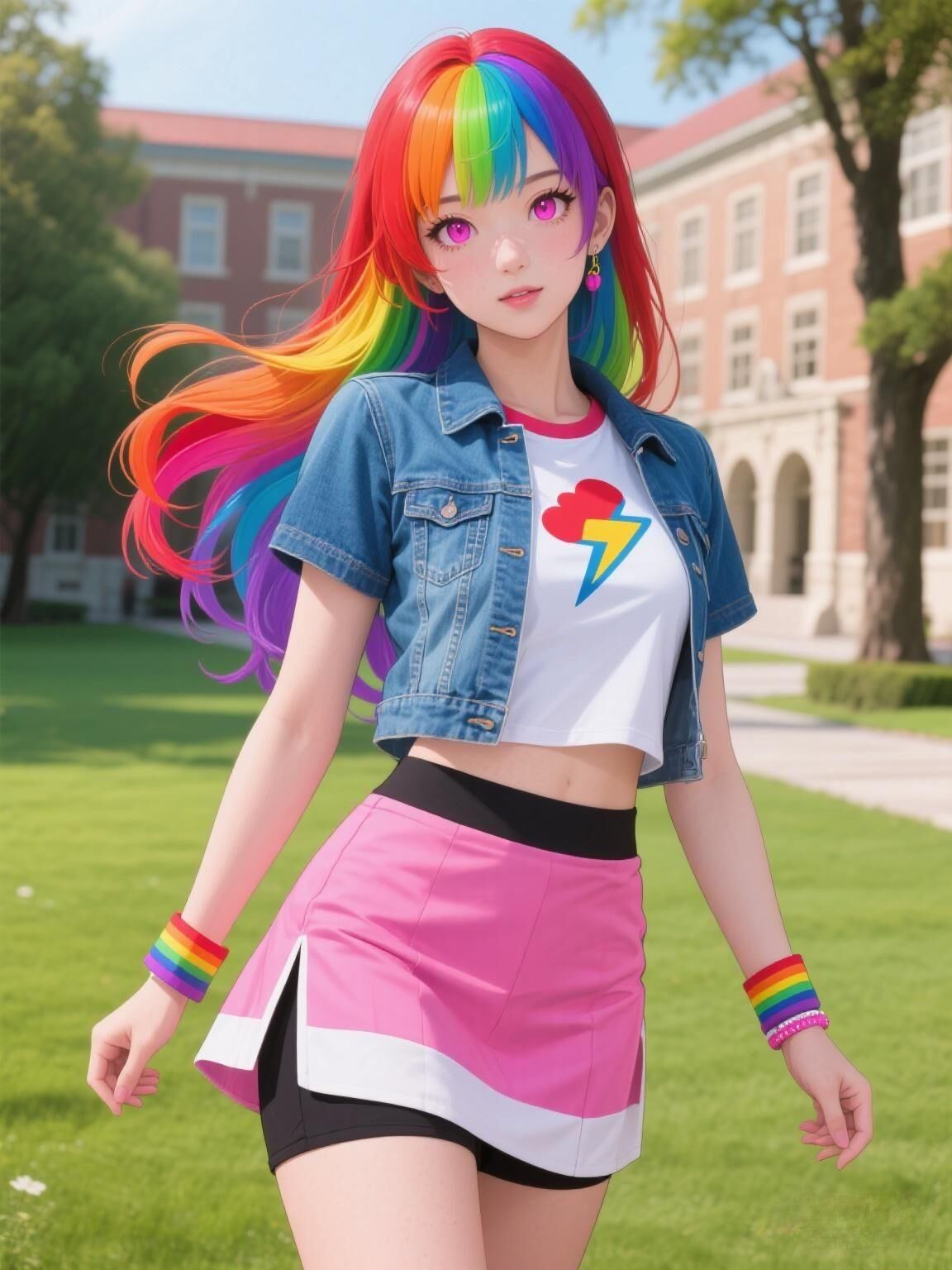 Schöne MLP Human Teens Anime Ai