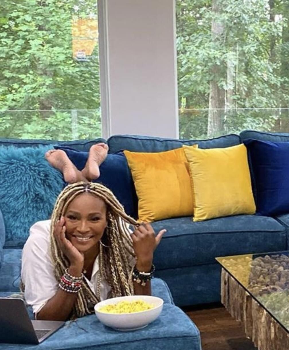 Cynthia Bailey’ Housewife feet