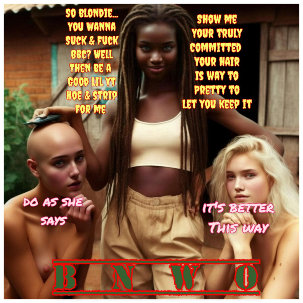Brainwashing For Reluctant Bitchy Blondes