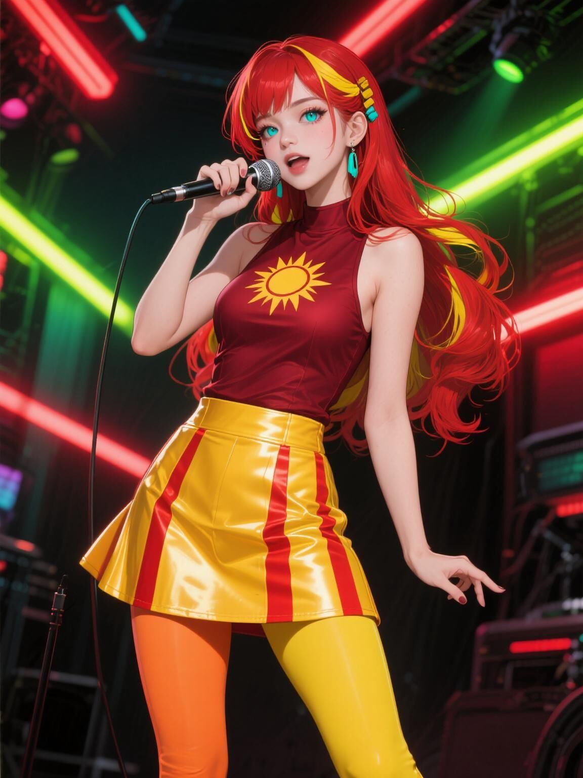 Schöne MLP Human Teens Anime Ai