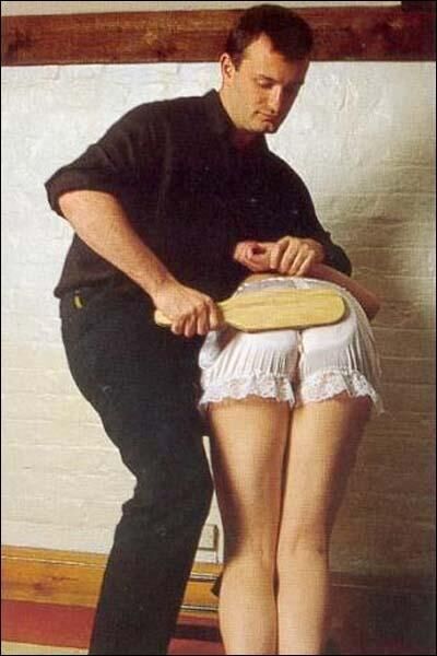 Retro Spanking Janus blushes