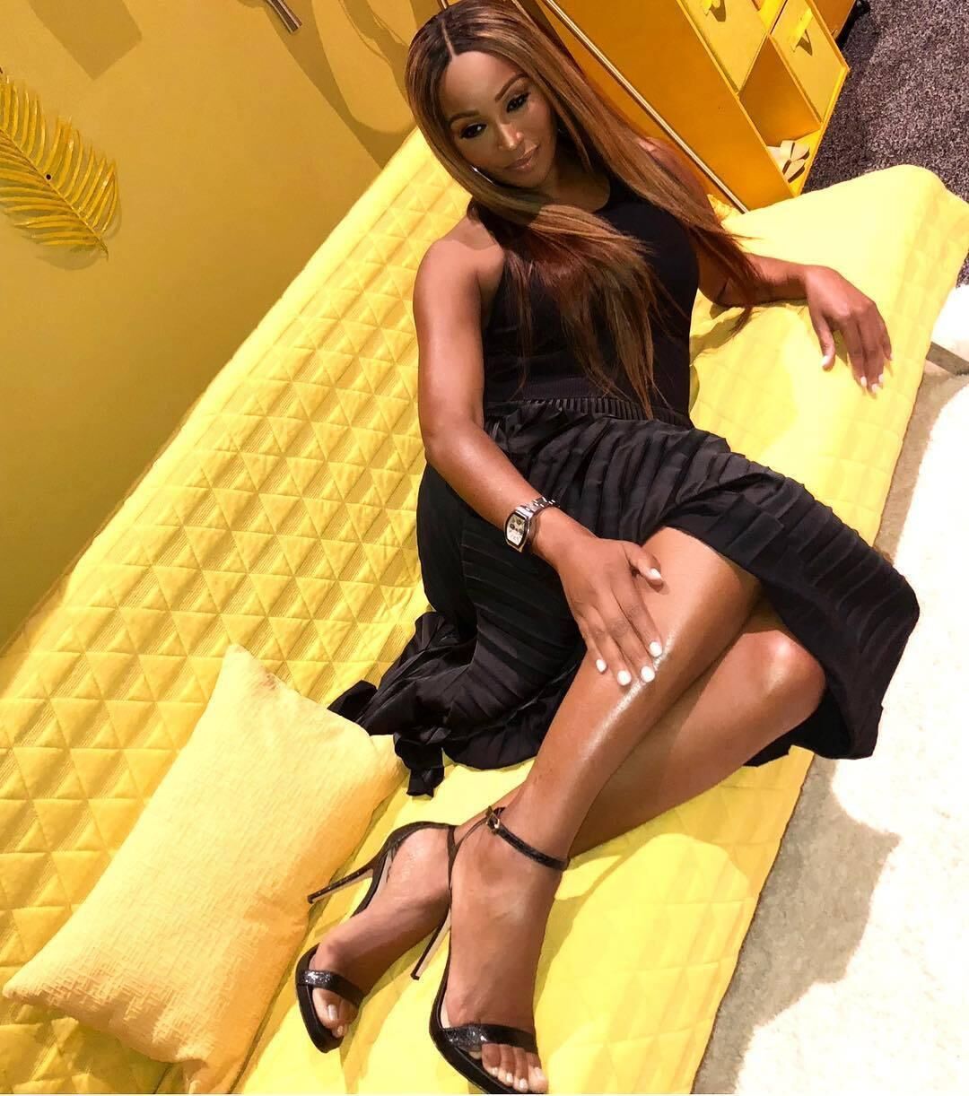 Cynthia Bailey’ Housewife feet