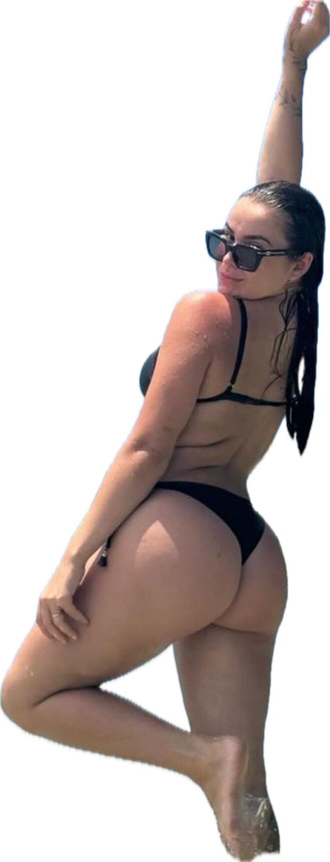 Latina Cute Big Butt Stickers 