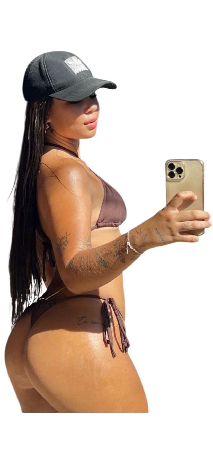 Latina Cute Big Butt Stickers 