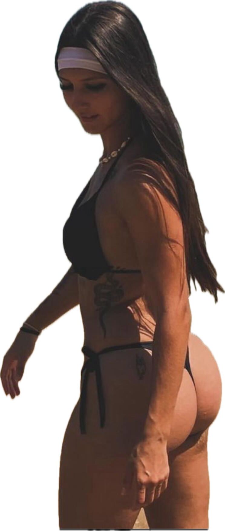 Latina Cute Big Butt Stickers 