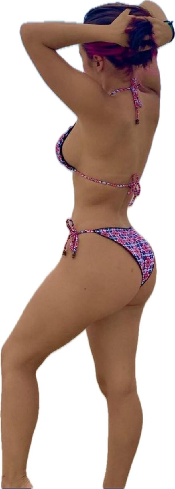 Latina Cute Big Butt Stickers 