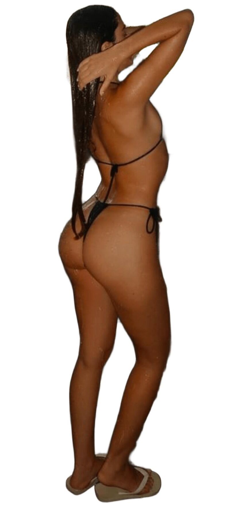 Latina Cute Big Butt Stickers 