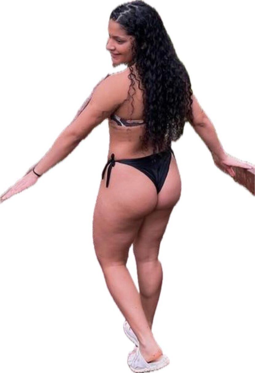 Latina Cute Big Butt Stickers 