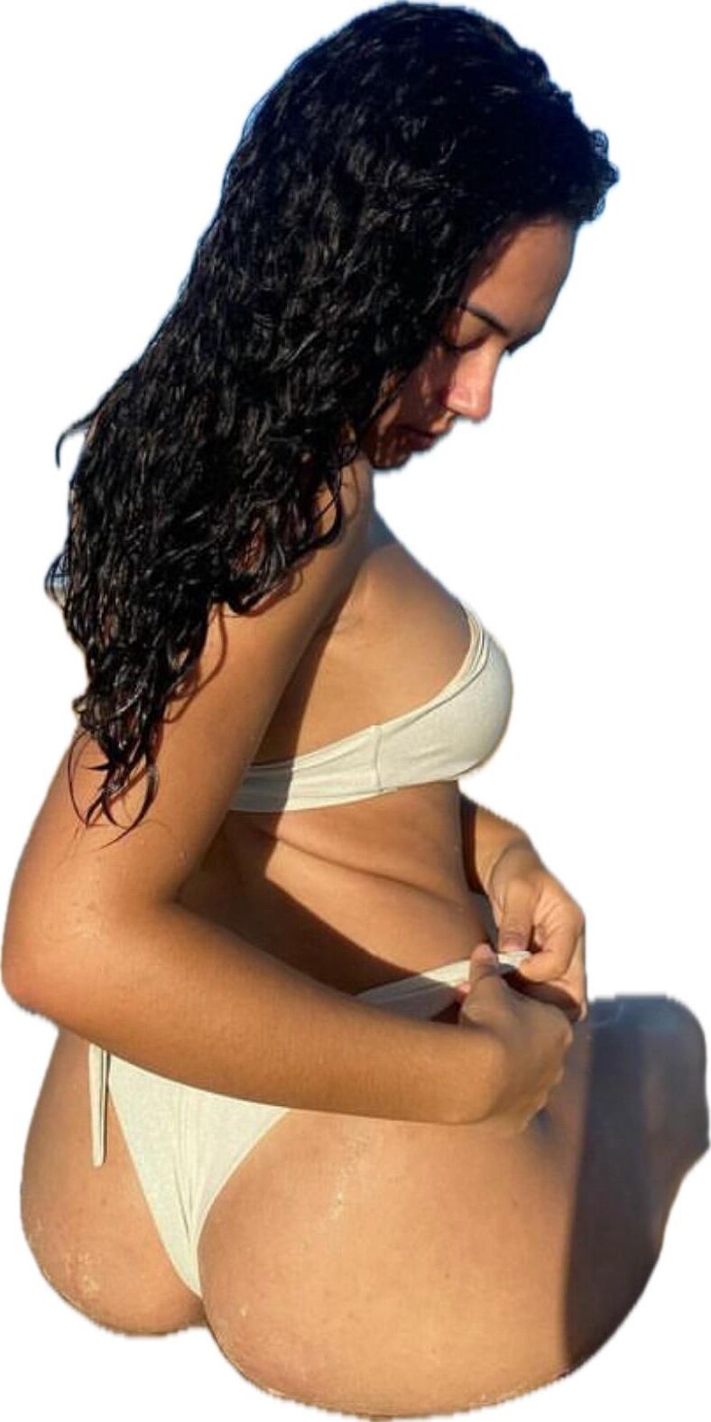 Latina Cute Big Butt Stickers 
