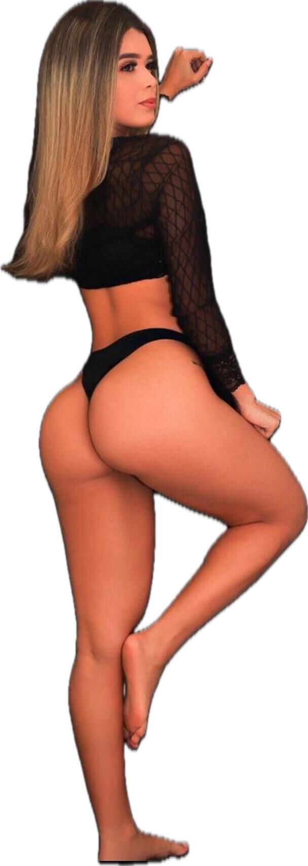 Latina Cute Big Butt Stickers 