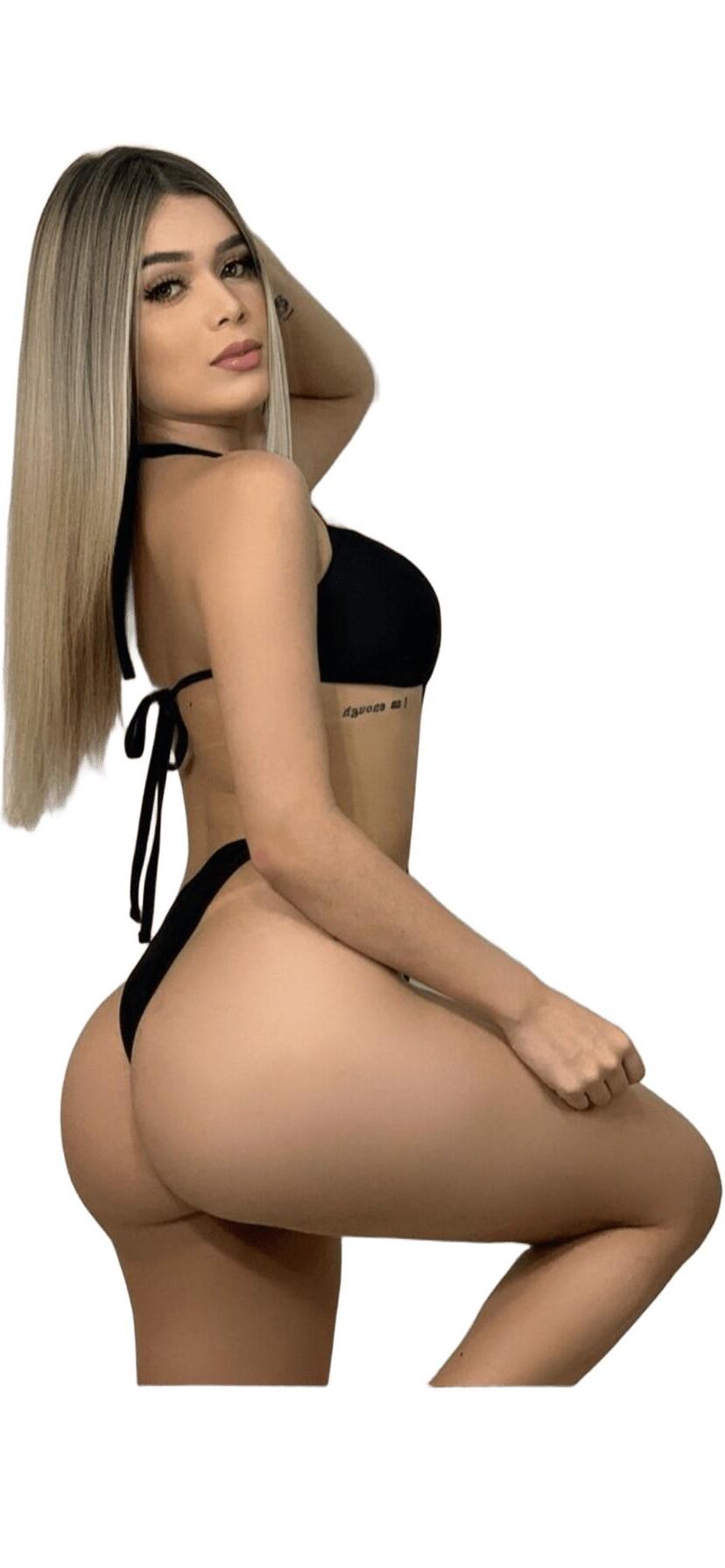 Latina Cute Big Butt Stickers 
