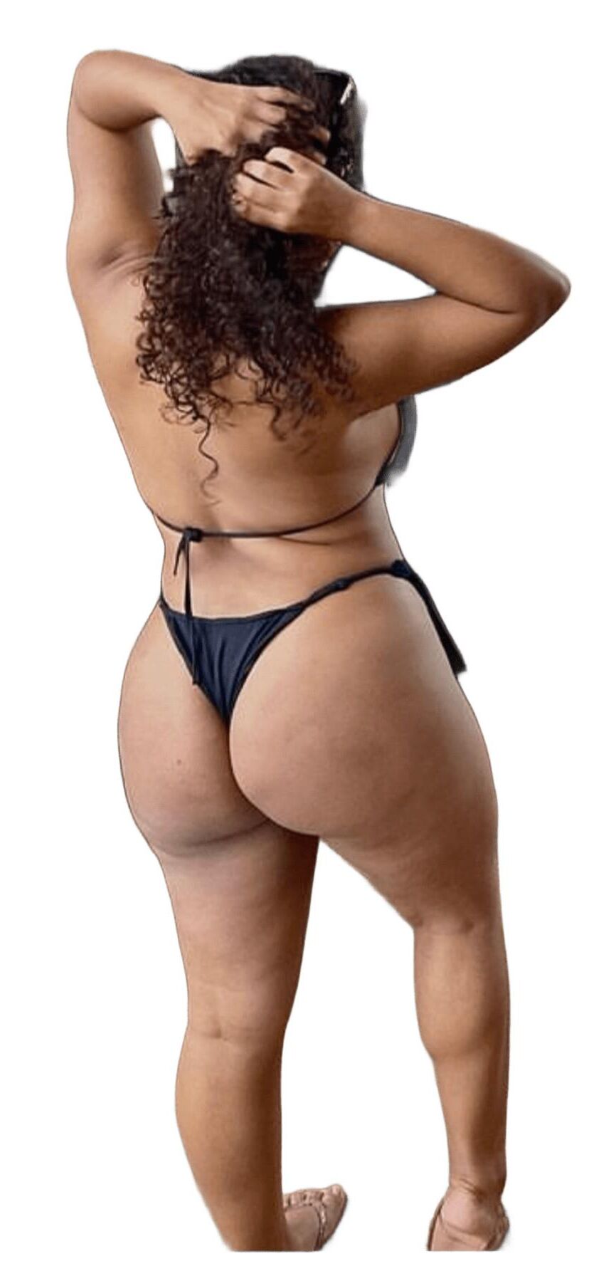 Latina Cute Big Butt Stickers 